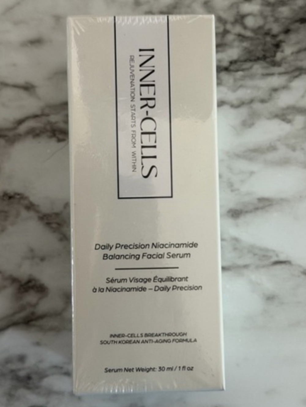 Inner Cells Daily Precision Niacinamide Balancing Facial Serum NIB.  $299 Retail